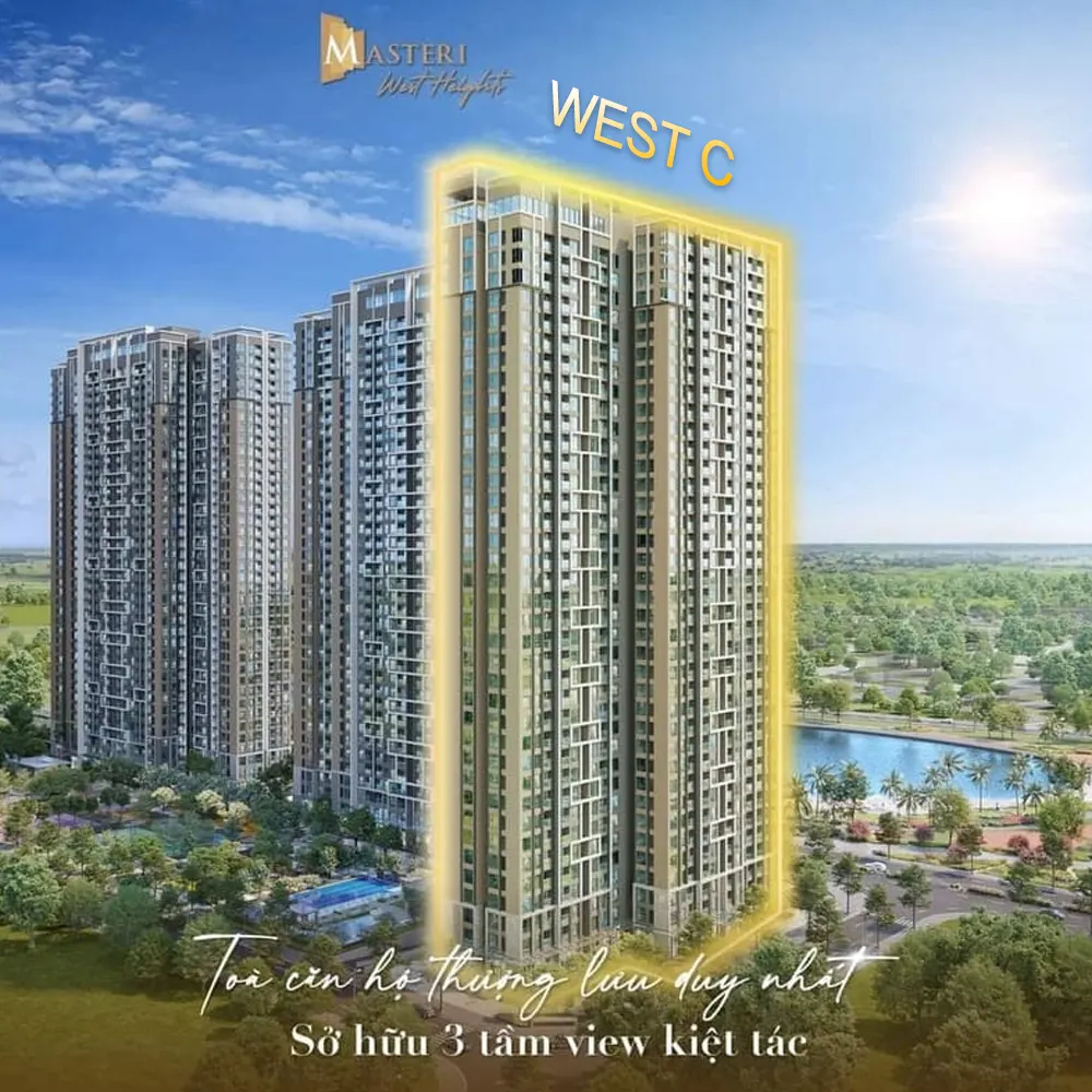 TÒA THE WEST C (L3) MASTERI WEST HEIGHTS