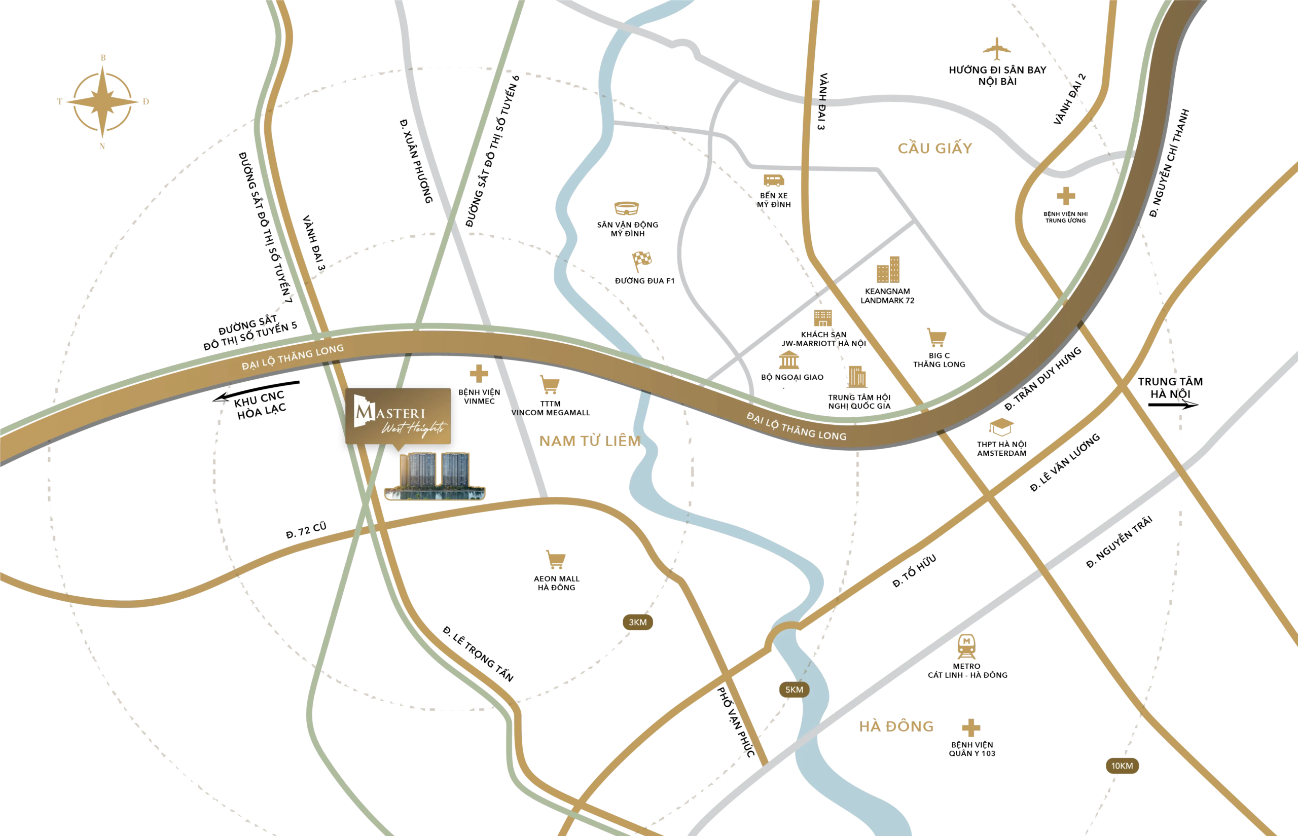 Vị trí Masteri West Heights