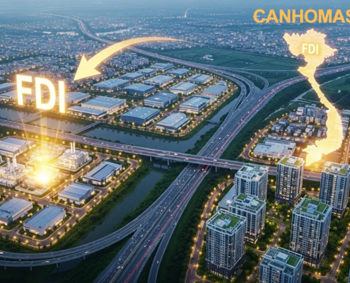 FDI và Sự Bùng Nổ Đô Thị Vệ Tinh & BĐS Công Nghiệp