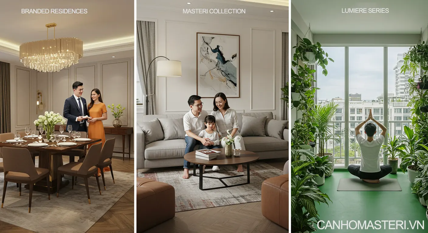 Hệ Sinh Thái Sản Phẩm Đa Dạng Masterise Collection & Lumiere Series