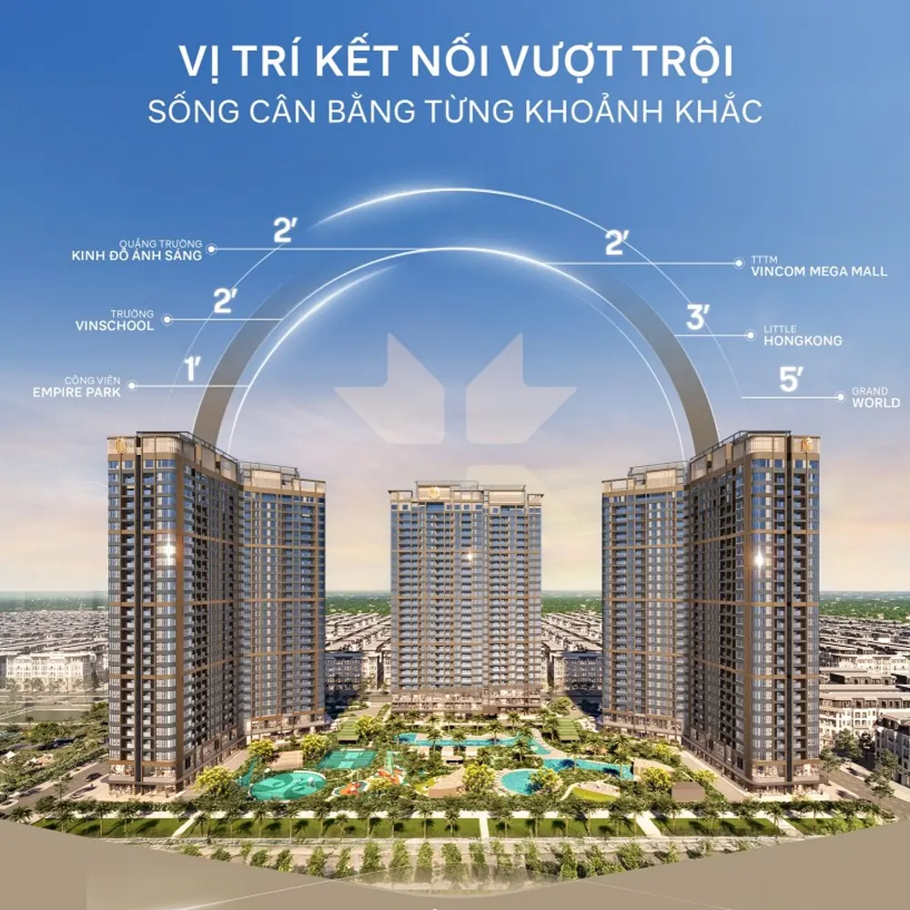 Tổng quan tòa N3 Phân khu Northern Square Masteri Trinity Square