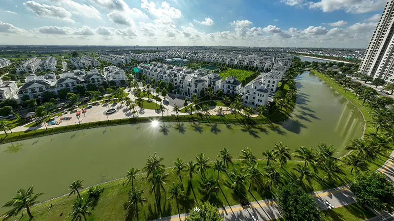 Hồ Đảo Cọ Vinhomes Ocean Park