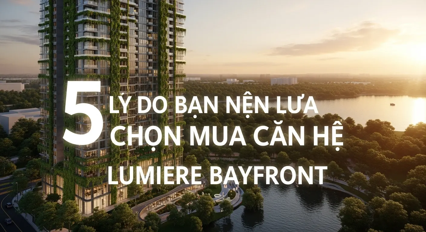 Những lý khiến bạn không thể bỏ qua Lumiere Bayfront