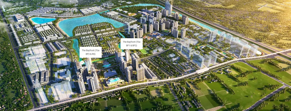 Vị trí 1 Lumiere Bayfront Vinhomes Ocean Park Gia Lâm Hà Nội