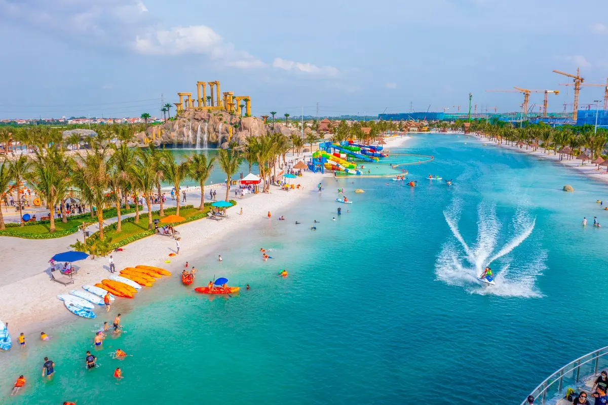 Công viên tạo sóng The Wave Park tại Vinhomes Ocean Park 2 – The Empire