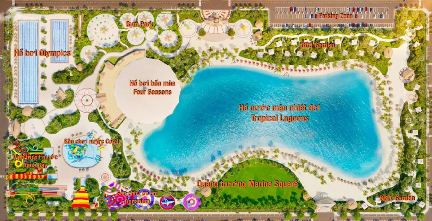 Hệ tiện ích nổi bật của Vinhomes Ocean Park 3 The Crown
