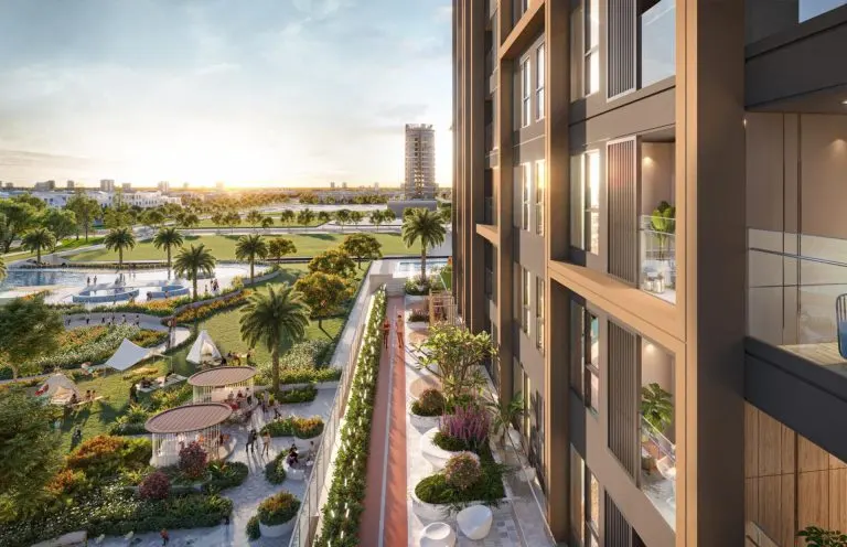 Không gian sống xanh tại Masteri Sky Quarter