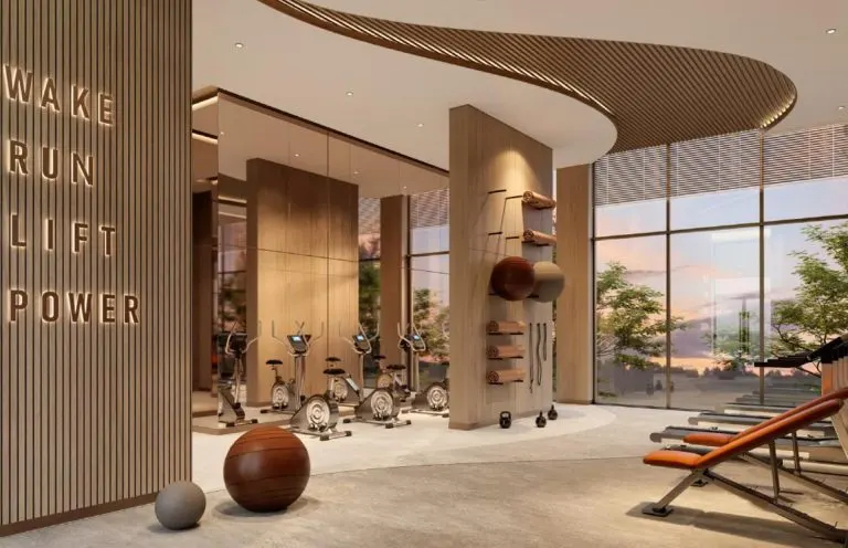 Phòng gym chuẩn quốc tế, thiết kế sang trọng với trang thiết bị hiện đại, mang đến không gian rèn luyện thể chất và tái tạo năng lượng trọn vẹn cho cư dân.