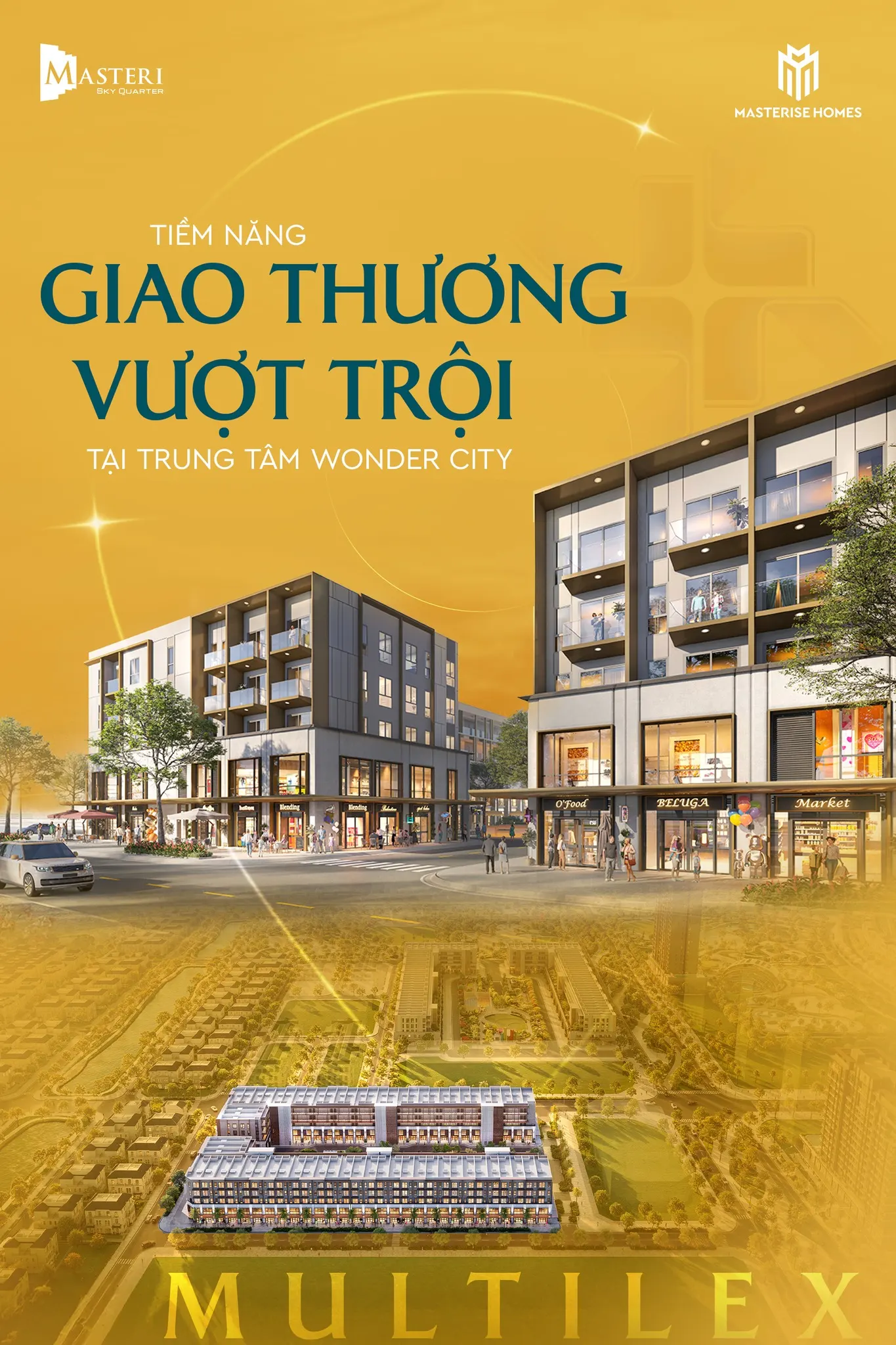 River Quarter – Tâm điểm giao thương tại Wonder City Hà Nội