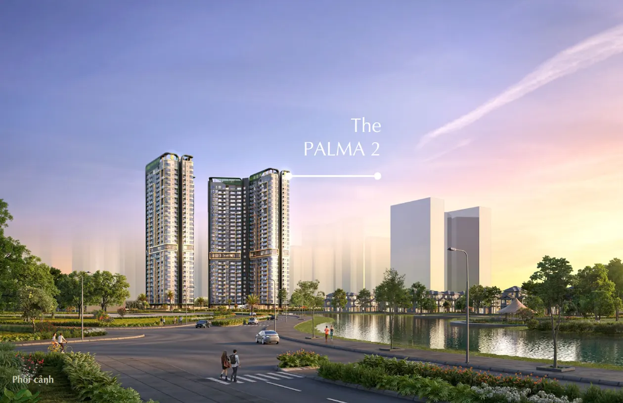Tòa Palma 2 Phân khu The Palma Dự án Lumiere Orient Pearl