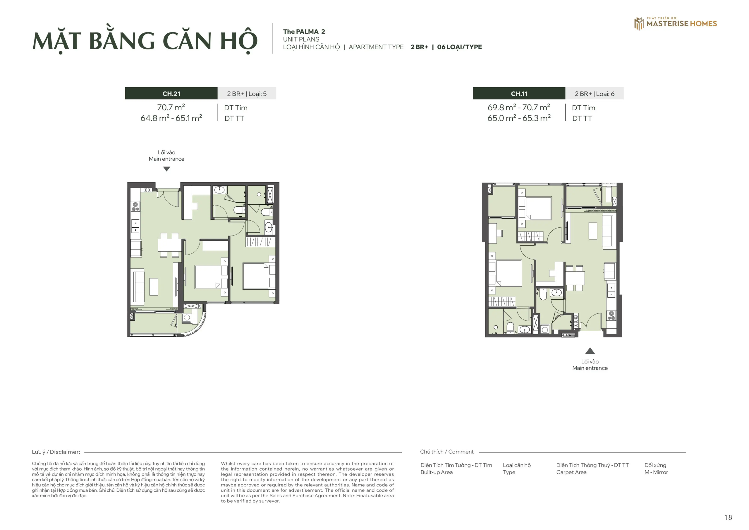 Mặt bằng căn hộ 2 BR + | 06 LOẠI Tòa Palma 2, phân khu The Palma, Dự án Lumiere Orient Pearl Mặt bằng căn hộ 2 BR + | 06 LOẠI Tòa Palma 2, phân khu The Palma, Dự án Lumiere Orient Pearl