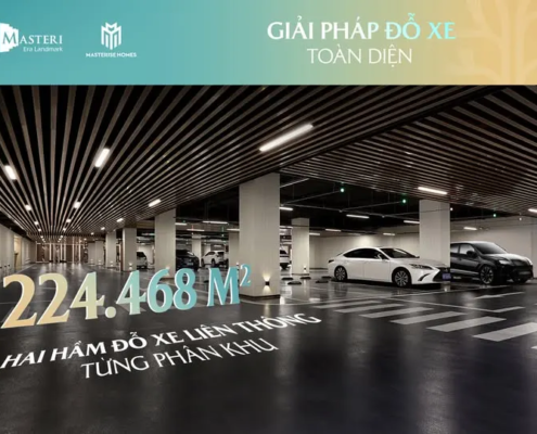 Giải pháp đỗ xe toàn diện - Nâng tầm trải nghiệm sống ân tâm tại Masteri Era Landmark