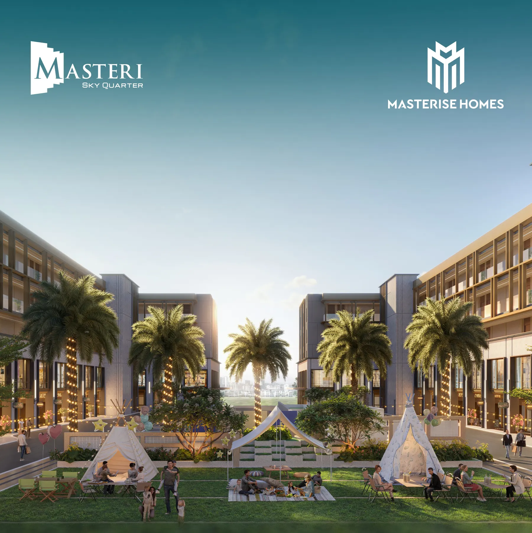 Hòa nhịp sống gắn kết cùng cộng đồng cư dân toàn cầu tại Masteri Sky Quarter