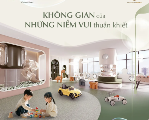Khu vui chơi trẻ em trong nhà – Không gian của những niềm vui thuần khiết tại Lumiere Orient Pearl
