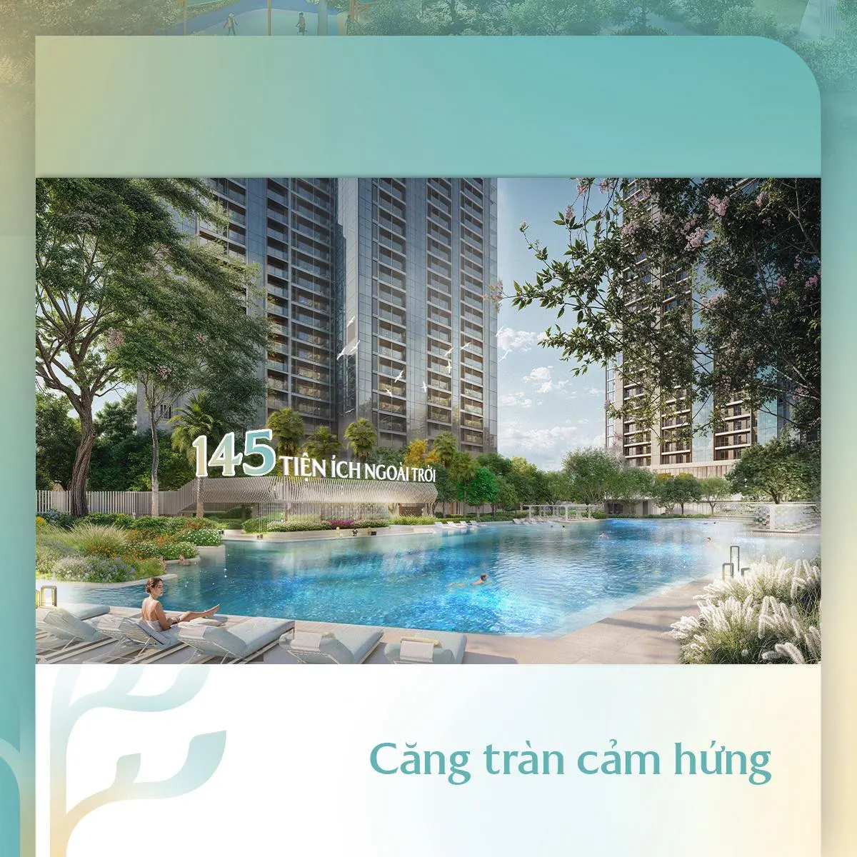 145 tiện ích ngoài trời – Không gian của cảm hứng và sự kết nối