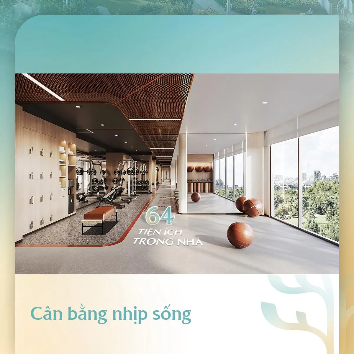 64 tiện ích trong nhà – Nền tảng cho nhịp sống cân bằng và cảm xúc