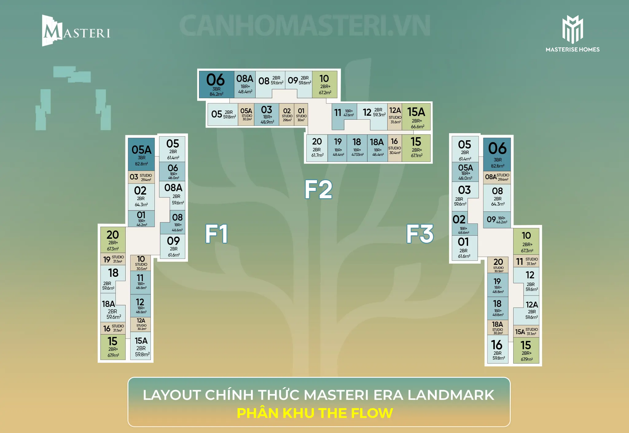 Layout Phân khu The Flow Masteri Era Landmark Ocean Park 3 Ocean City Layout Phân khu The Flow Masteri Era Landmark Ocean Park 3 Ocean City