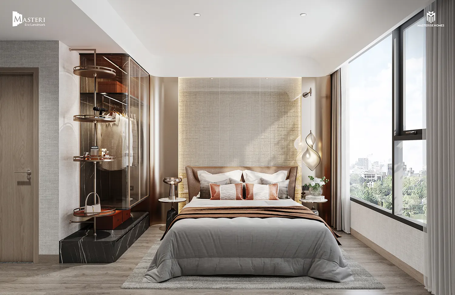 Tiêu chuẩn bàn giao không gian phòng ngủ Phân khu The Spark Masteri Era Landmark Tiêu chuẩn bàn giao không gian phòng ngủ Phân khu The Spark Masteri Era Landmark