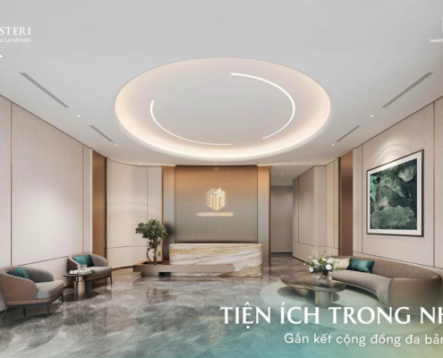 Tiện ích trong nhà hiện đại đa bản sắc tại Masteri Era Landmark