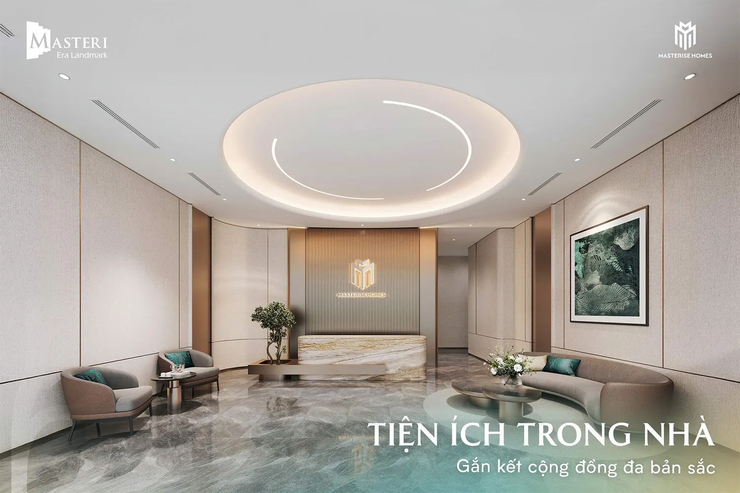 Tiện ích trong nhà hiện đại đa bản sắc tại Masteri Era Landmark