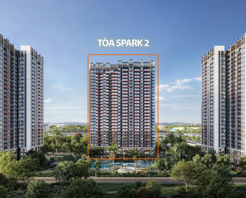 Tòa Spark 2 Phân khu The Spark Masteri Era Landmark