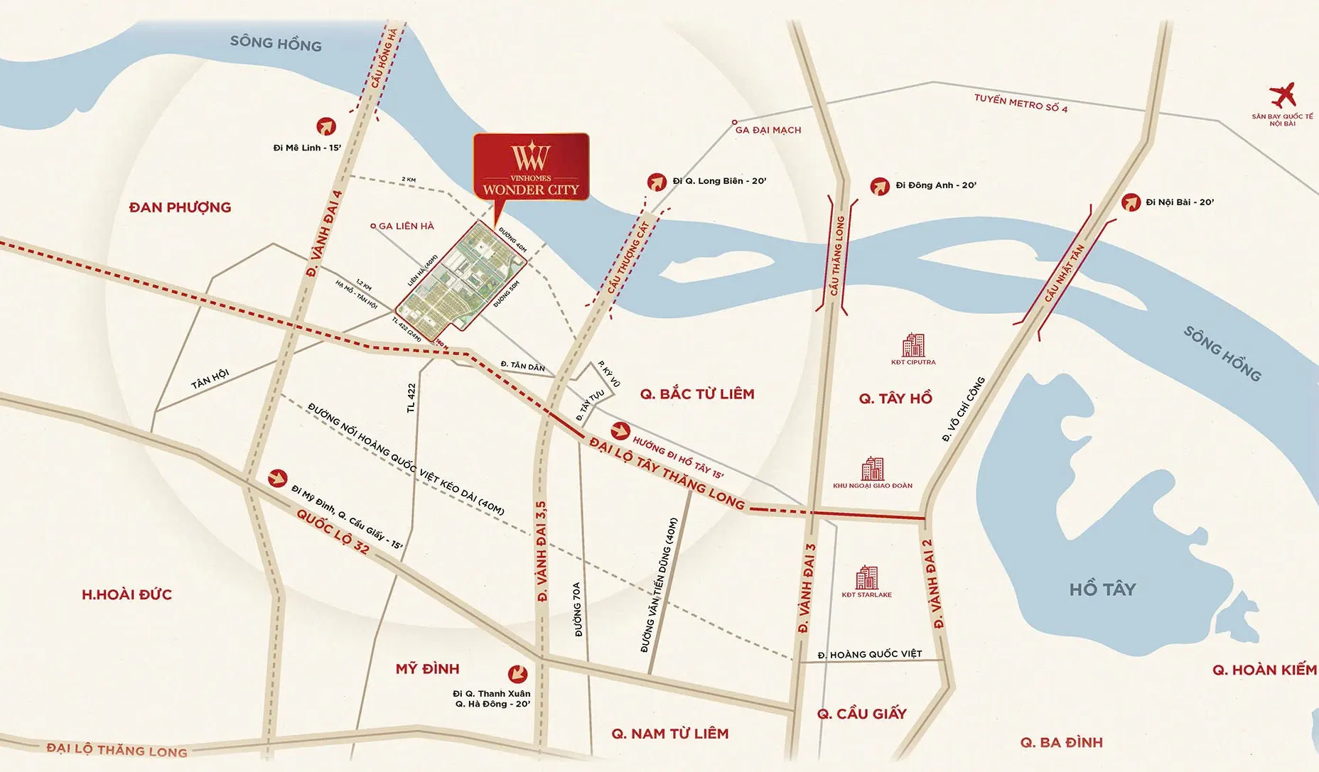 Đại lộ Tây Thăng Long - Trục giao thông chiến lược phía Tây Hà Nội 2