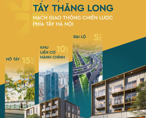 Đại lộ Tây Thăng Long - Trục giao thông chiến lược phía Tây Hà Nội